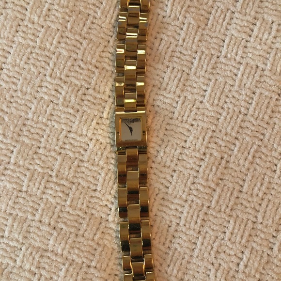 Bracelet watch gold tone ESQ. very little wear - Picture 1 of 4